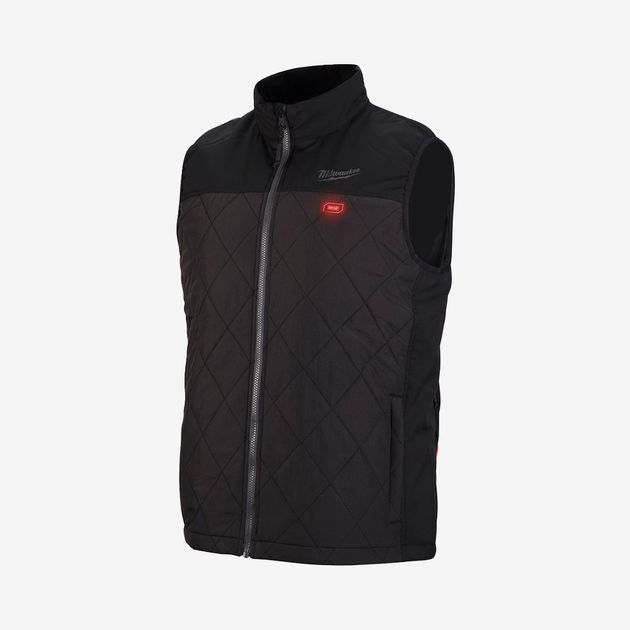 Жилет MILWAUKEE с электроподогревом M12 HBWP-0 (XL) + аккум. M12 B2, фото  | SNABZHENIE.com.ua