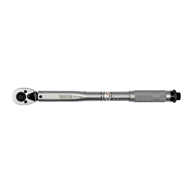 Ключ динамометрический YATO: квадрат 3/8, F= 19-110 Нм, L= 366 мм, фото  | SNABZHENIE.com.ua