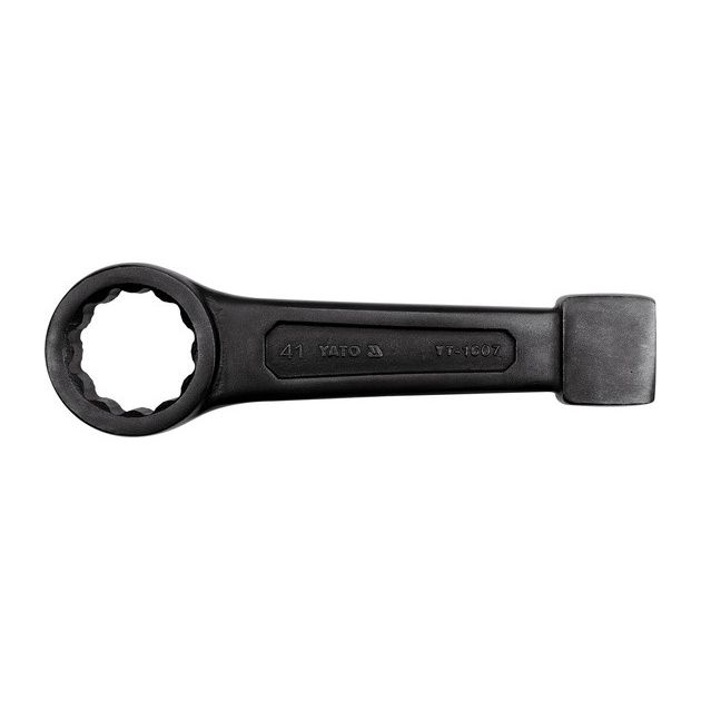 Накидной ударный ключ YATO 24 мм, L=160 мм, CrV [5/25], фото  | SNABZHENIE.com.ua