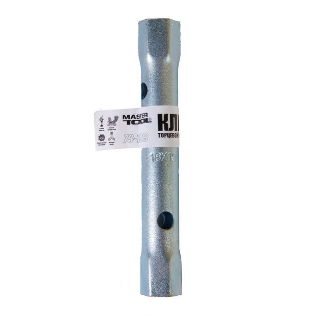 Ключ торцевой трубчатый MASTERTOOL 18x19 мм 73-1819, фото  | SNABZHENIE.com.ua