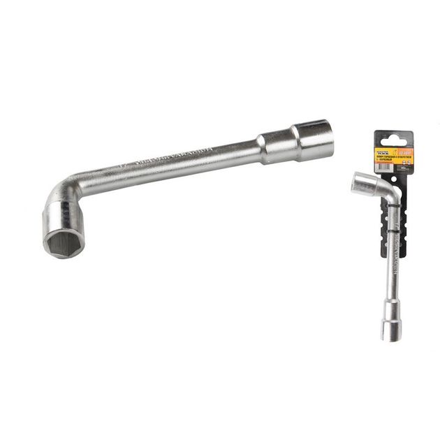 Ключ торцевой L-образный MASTERTOOL 17 мм CRV 73-4017, фото  | SNABZHENIE.com.ua