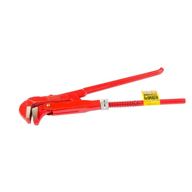 Ключ трубний MASTERTOOL 90° 1 кований 76-0751, фото  | SNABZHENIE.com.ua