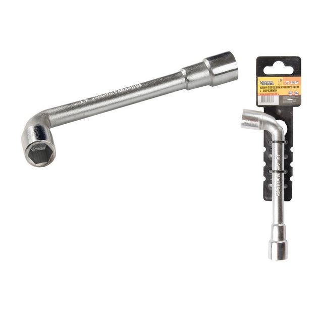 Ключ торцевой L-образный MASTERTOOL 13 мм CRV 73-4013, фото  | SNABZHENIE.com.ua