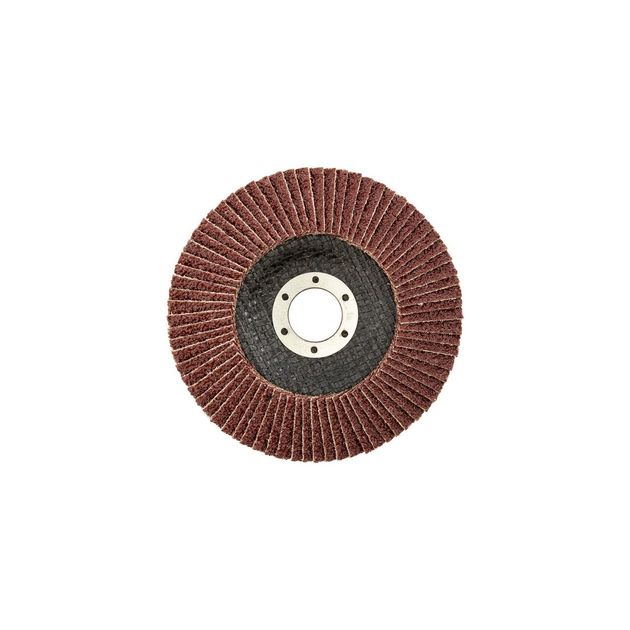 Диск шлифовальный лепестковый конусный MASTERTOOL Т29 зерно 36 125х22 мм 08-3203, фото , зображення 3 | SNABZHENIE.com.ua Диск шлифовальный лепестковый конусный MASTERTOOL Т29 зерно 36 125х22 мм 08-3203, фото , зображення 3 | SNABZHENIE.com.ua