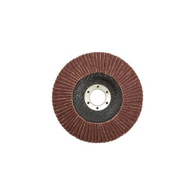 Диск шлифовальный лепестковый конусный MASTERTOOL Т29 зерно 60 125х22 мм 08-3206, фото , зображення 3 | SNABZHENIE.com.ua Диск шлифовальный лепестковый конусный MASTERTOOL Т29 зерно 60 125х22 мм 08-3206, фото , зображення 3 | SNABZHENIE.com.ua