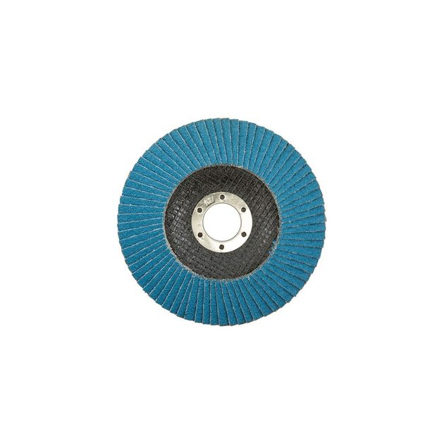 Диск шлифовальный лепестковый конусный GRANITE ZIRCONIA Т29 зерно 80 125х22 мм 8-32-080, фото , зображення 3 | SNABZHENIE.com.ua Диск шлифовальный лепестковый конусный GRANITE ZIRCONIA Т29 зерно 80 125х22 мм 8-32-080, фото , зображення 3 | SNABZHENIE.com.ua