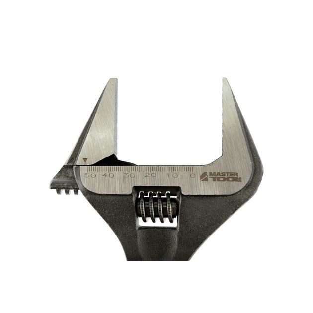 Ключ разводной MASTERTOOL 250 мм 0 – 50 мм тонкие губки CrV рукоятка с TPR накладкой 76-0323, фото , зображення 4 | SNABZHENIE.com.ua Ключ разводной MASTERTOOL 250 мм 0 – 50 мм тонкие губки CrV рукоятка с TPR накладкой 76-0323, фото , зображення 4 | SNABZHENIE.com.ua