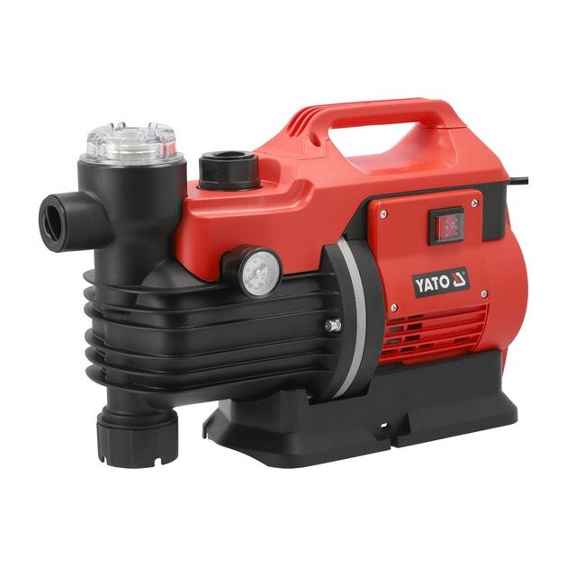 Насос водяной сетевой YATO 850Вт, 3600 л/ч, глубина 8м, высота 38м, фото  | SNABZHENIE.com.ua
