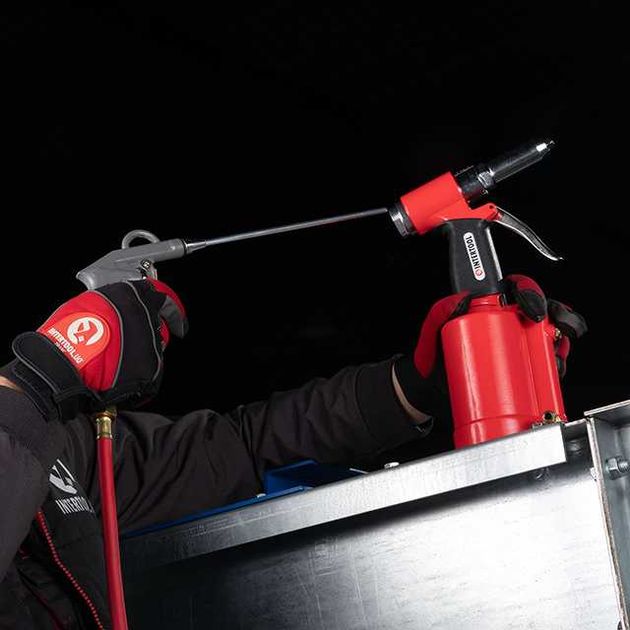 Продувочный пистолет длинный 210 мм INTERTOOL PT-0801, фото , изображение 5 | SNABZHENIE.com.ua