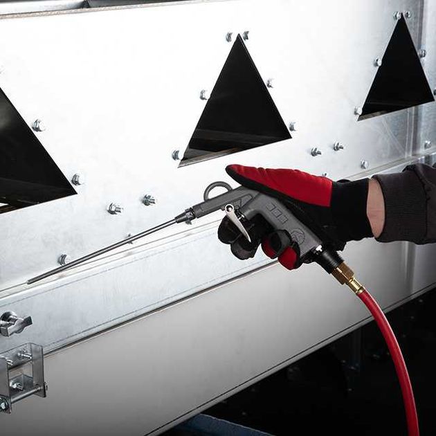 Продувочный пистолет длинный 210 мм INTERTOOL PT-0801, фото , изображение 6 | SNABZHENIE.com.ua