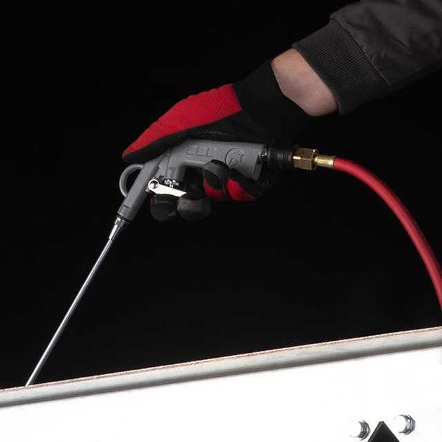 Продувочный пистолет длинный 210 мм INTERTOOL PT-0801, фото , изображение 7 | SNABZHENIE.com.ua