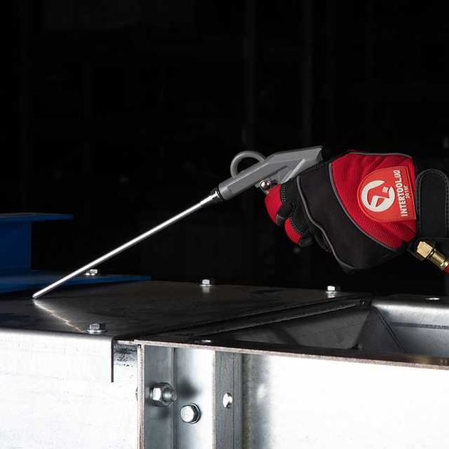 Продувочный пистолет длинный 210 мм INTERTOOL PT-0801, фото , изображение 8 | SNABZHENIE.com.ua