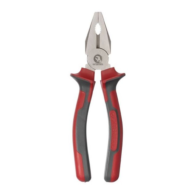 Плоскогубцы 200 мм С55 INTERTOOL HT-0106, фото , изображение 3 | SNABZHENIE.com.ua Плоскогубцы 200 мм С55 INTERTOOL HT-0106, фото , изображение 3 | SNABZHENIE.com.ua