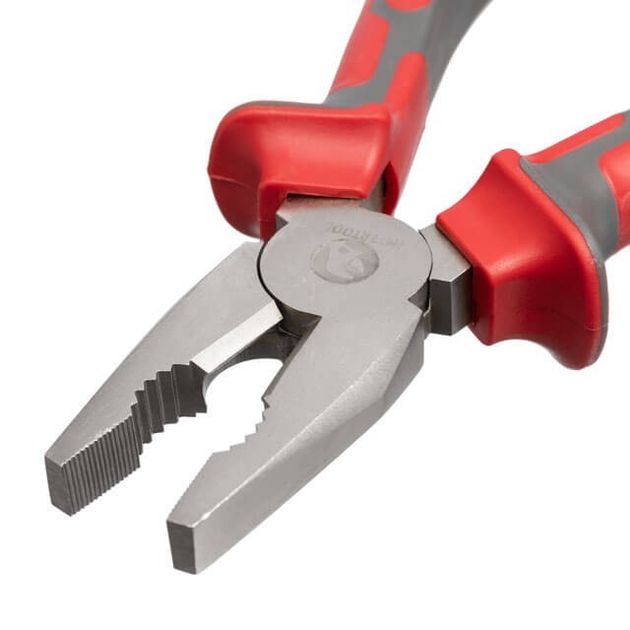 Плоскогубцы 200 мм С55 INTERTOOL HT-0106, фото , изображение 4 | SNABZHENIE.com.ua Плоскогубцы 200 мм С55 INTERTOOL HT-0106, фото , изображение 4 | SNABZHENIE.com.ua