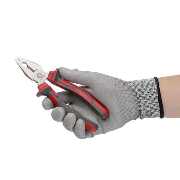 Плоскогубцы 200 мм С55 INTERTOOL HT-0106, фото , изображение 5 | SNABZHENIE.com.ua Плоскогубцы 200 мм С55 INTERTOOL HT-0106, фото , изображение 5 | SNABZHENIE.com.ua