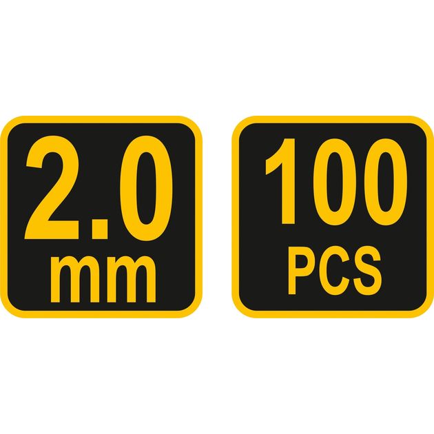 Крестики дистанционные многократные для плитки VOREL тип U, 2 мм. 100 (уп/шт.) (VO-4583), фото , изображение 2 | SNABZHENIE.com.ua