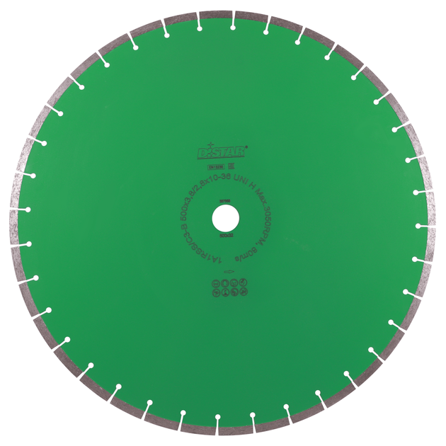 Диск алмазный отрезной по граниту DISTAR UNI H 450 x 32-ARC 40 x 10, фото  | SNABZHENIE.com.ua