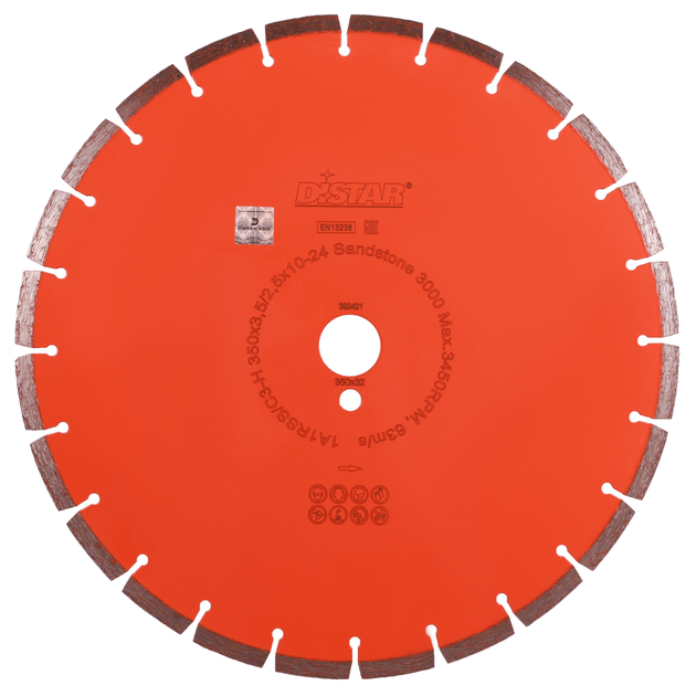 Диск алмазный DISTAR Sandstone HIT 3000 410 x 3,8/2,8 x 15 x 32-28, фото  | SNABZHENIE.com.ua