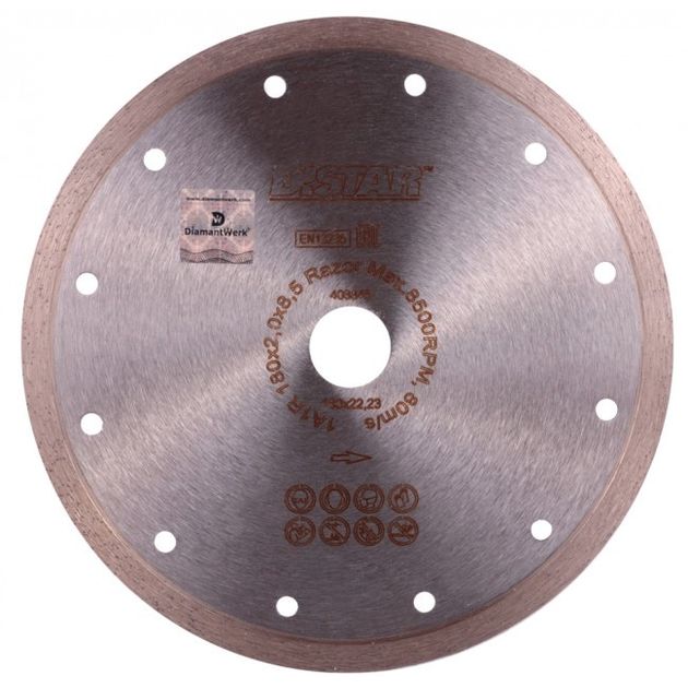Круг алмазный DISTAR Razor 180 x 2 x 8,5 x 22,23 1A1R, фото  | SNABZHENIE.com.ua