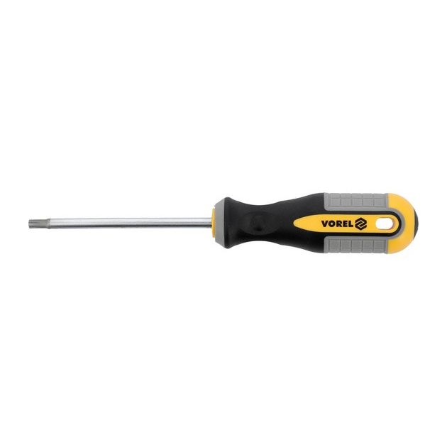 Викрутка зіркова VOREL TORX-Security Т27 х 100 мм CrV, фото  | SNABZHENIE.com.ua