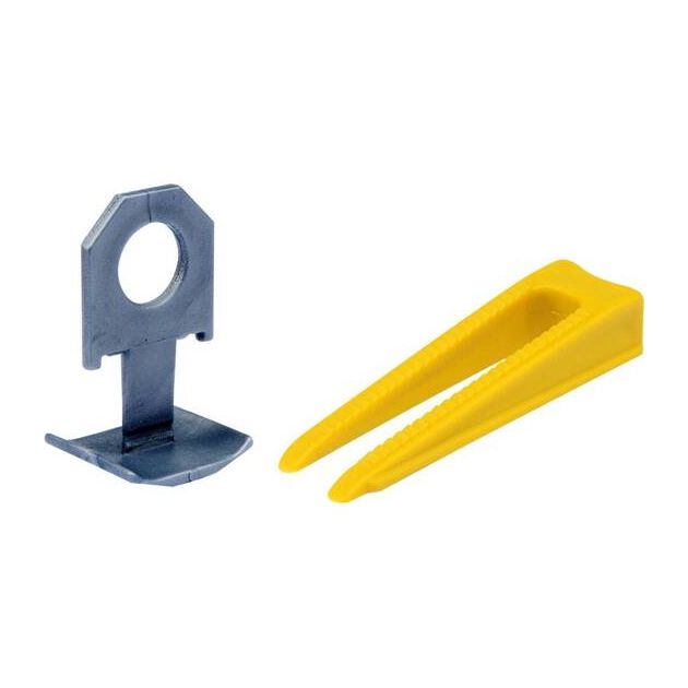 Кліпси і клини для викладання керамічної клитки VOREL : 1.5 mm, t≤ 14 мм. 50+50 (Шт/Уп.) [15], фото  | SNABZHENIE.com.ua