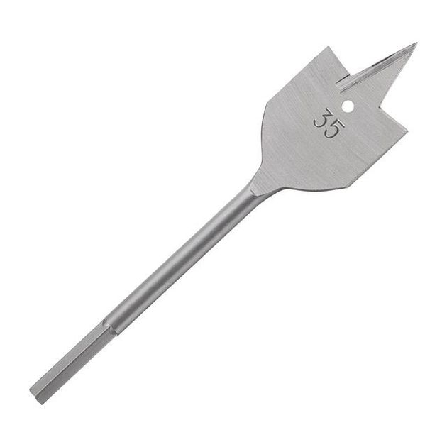 Сверло по дереву перьевое 35x150 INTERTOOL, фото  | SNABZHENIE.com.ua