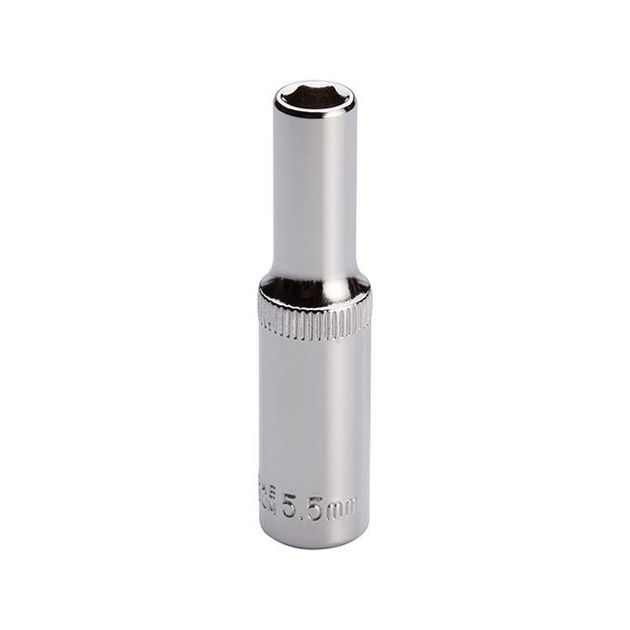 Головка шестигранна подовжена 1/4, 5.5мм, Cr-V. STORM INTERTOOL ET-0455, фото , зображення 2 | SNABZHENIE.com.ua