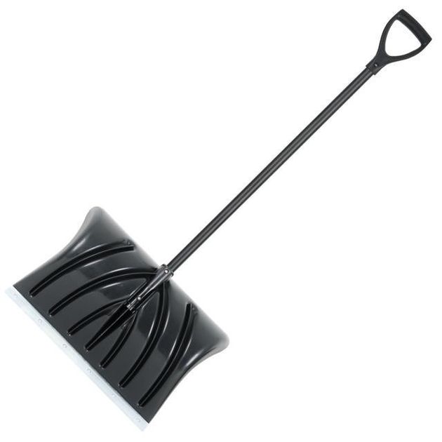 Лопата для снега 505x340 мм с ручкой 1300 мм INTERTOOL FT-2022, фото , изображение 7 | SNABZHENIE.com.ua Лопата для снега 505x340 мм с ручкой 1300 мм INTERTOOL FT-2022, фото , изображение 7 | SNABZHENIE.com.ua