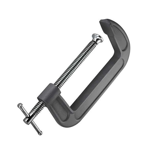 Струбцина типа G 5, длина 125 мм INTERTOOL HT-6017, фото  | SNABZHENIE.com.ua