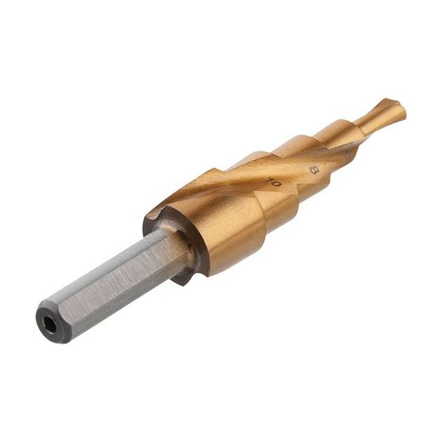 Ступенчатое сверло по металлу INTERTOOL SD-5833, 4-12 мм, фото , изображение 3 | SNABZHENIE.com.ua