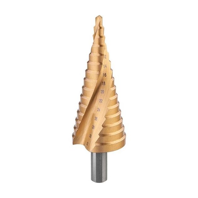 Сверло ступенчатое по металлу INTERTOOL SD-5835 4-32 мм, фото  | SNABZHENIE.com.ua