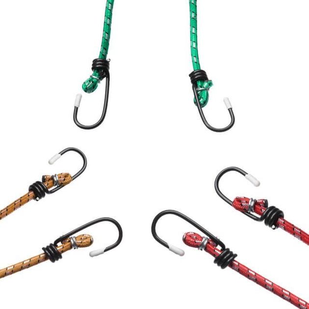 Резинки багажные INTERTOOL AT-0022, 3 шт, 450/600/900 мм, фото , изображение 3 | SNABZHENIE.com.ua