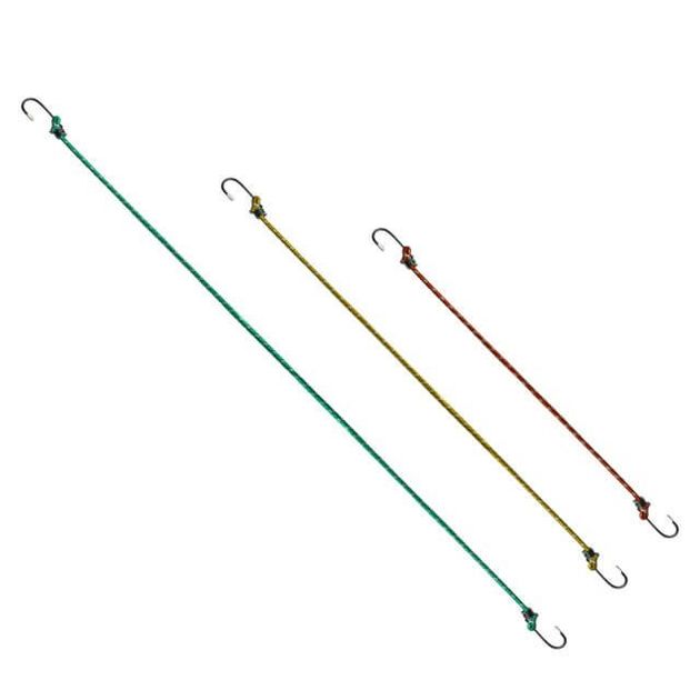 Резинки багажные INTERTOOL AT-0022, 3 шт, 450/600/900 мм, фото  | SNABZHENIE.com.ua