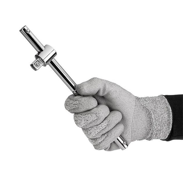 Вороток Т-образный 1/2", 250 мм, Cr-V INTERTOOL ET-1021, фото , зображення 3 | SNABZHENIE.com.ua Вороток Т-образный 1/2", 250 мм, Cr-V INTERTOOL ET-1021, фото , зображення 3 | SNABZHENIE.com.ua
