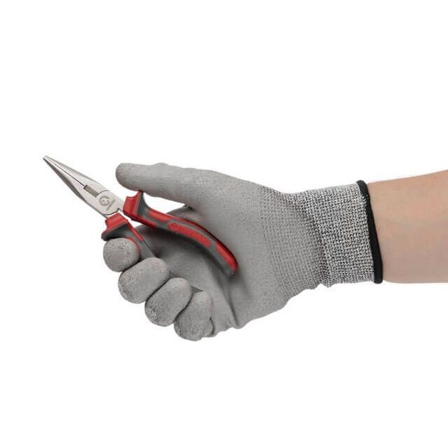 Щипці подовжені прямі 160мм INTERTOOL HT-0127, фото , зображення 5 | SNABZHENIE.com.ua Щипці подовжені прямі 160мм INTERTOOL HT-0127, фото , зображення 5 | SNABZHENIE.com.ua