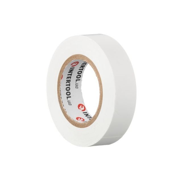 Изоляционная лента 0.15мм*17мм*15м белая INTERTOOL IT-0043, фото , изображение 3 | SNABZHENIE.com.ua Изоляционная лента 0.15мм*17мм*15м белая INTERTOOL IT-0043, фото , изображение 3 | SNABZHENIE.com.ua