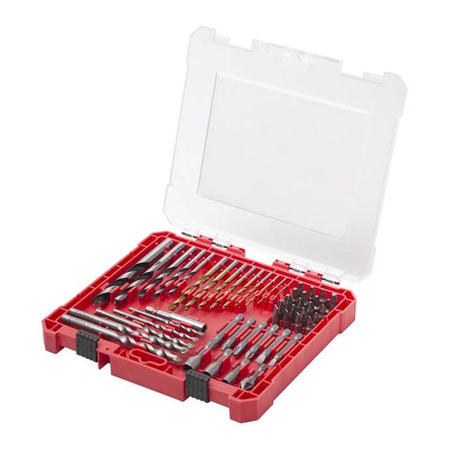 Набор сверл и бит INTERTOOL SD-0050, 50 шт., фото  | SNABZHENIE.com.ua
