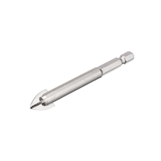 Сверло по стеклу и керамике 12 мм HEX 1/4'' INTERTOOL SD-0292, фото  | SNABZHENIE.com.ua