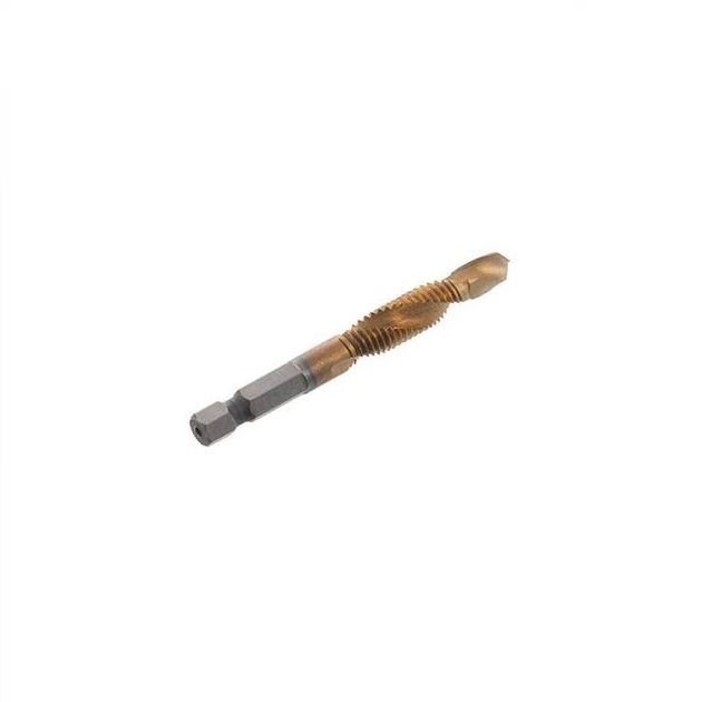 Метчик-сверло M8X1.25 INTERTOOL SD-5847, фото , изображение 2 | SNABZHENIE.com.ua Метчик-сверло M8X1.25 INTERTOOL SD-5847, фото , изображение 2 | SNABZHENIE.com.ua