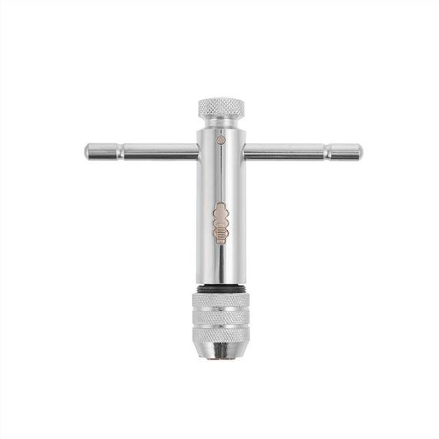 Держатель метчиков M3-M12, реверсивный INTERTOOL SD-8408, фото , изображение 6 | SNABZHENIE.com.ua Держатель метчиков M3-M12, реверсивный INTERTOOL SD-8408, фото , изображение 6 | SNABZHENIE.com.ua