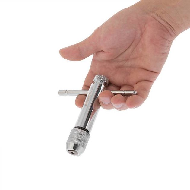 Держатель метчиков M3-M12, реверсивный INTERTOOL SD-8408, фото , изображение 9 | SNABZHENIE.com.ua Держатель метчиков M3-M12, реверсивный INTERTOOL SD-8408, фото , изображение 9 | SNABZHENIE.com.ua