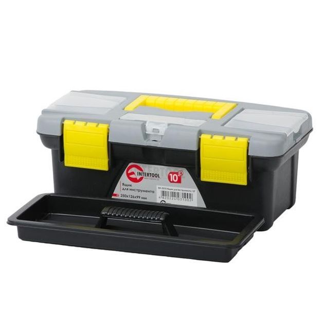 Комплект ящиков для инструмента 3 шт, 10" / 12"/ 14" INTERTOOL BX-0303, фото , зображення 8 | SNABZHENIE.com.ua