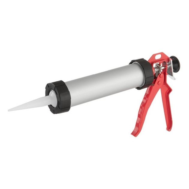 Пистолет для силикона 225 мм INTERTOOL HT-0025, фото  | SNABZHENIE.com.ua
