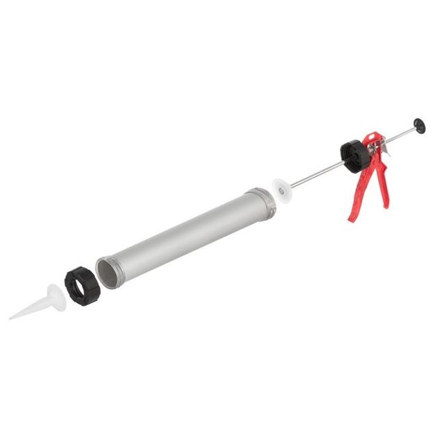 Пистолет для выдавливания силикона INTERTOOL HT-0026, фото , изображение 2 | SNABZHENIE.com.ua Пистолет для выдавливания силикона INTERTOOL HT-0026, фото , изображение 2 | SNABZHENIE.com.ua