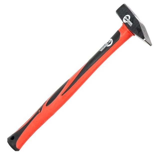 Молоток 300 г, фиберглассовая ручка INTERTOOL HT-0203, фото , изображение 2 | SNABZHENIE.com.ua