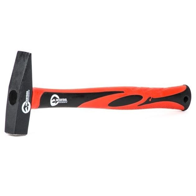 Молоток 300 г, фиберглассовая ручка INTERTOOL HT-0203, фото , изображение 9 | SNABZHENIE.com.ua