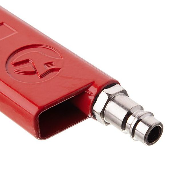 Пневматический пистолет для подкачки колес с манометром 63 мм INTERTOOL, фото , изображение 4 | SNABZHENIE.com.ua