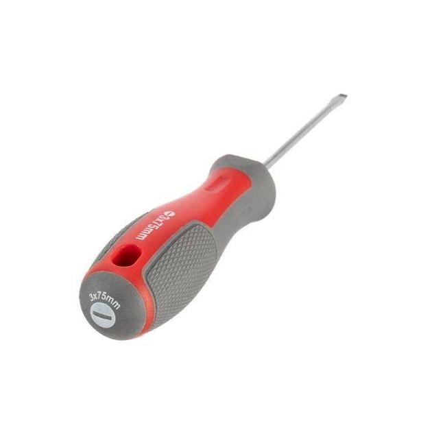 Отвертка шлицевая SL3.0*75 мм, CR-V INTERTOOL VT-3301, фото , изображение 2 | SNABZHENIE.com.ua Отвертка шлицевая SL3.0*75 мм, CR-V INTERTOOL VT-3301, фото , изображение 2 | SNABZHENIE.com.ua