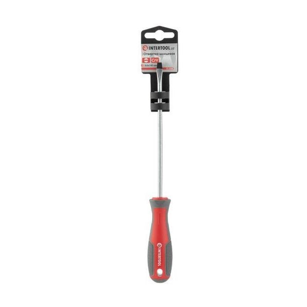 Отвертка шлицевая SL5.0*150 мм, CR-V INTERTOOL VT-3308, фото , изображение 5 | SNABZHENIE.com.ua Отвертка шлицевая SL5.0*150 мм, CR-V INTERTOOL VT-3308, фото , изображение 5 | SNABZHENIE.com.ua