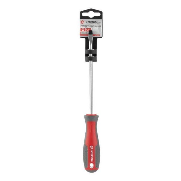 Отвертка шлицевая SL6.0*150 мм, CR-V INTERTOOL VT-3311, фото , изображение 5 | SNABZHENIE.com.ua Отвертка шлицевая SL6.0*150 мм, CR-V INTERTOOL VT-3311, фото , изображение 5 | SNABZHENIE.com.ua